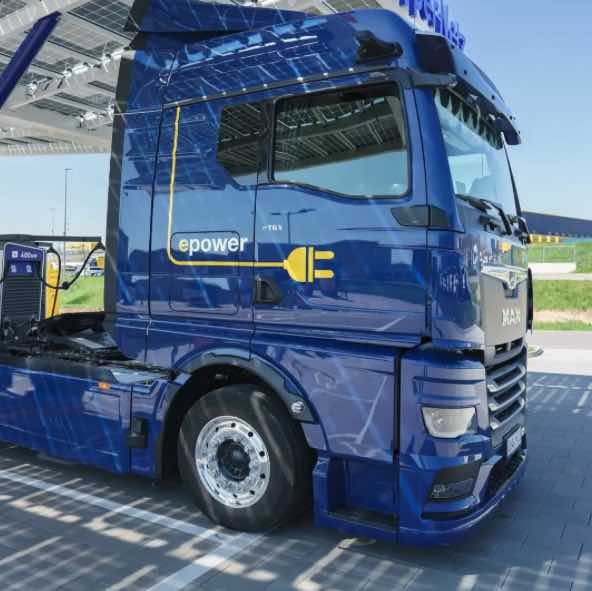 electric HGV cab
